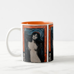 Edvard Munch - Madonna Lithografie Tweekleurige Koffiemok