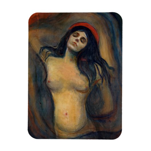 Edvard Munch - Madonna Magneet (Verticaal)