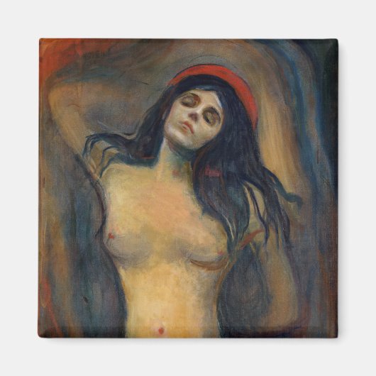 Edvard Munch - Madonna Magneet (Voorkant)