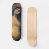 Edvard Munch - Madonna Persoonlijk Skateboard (Voorkant)