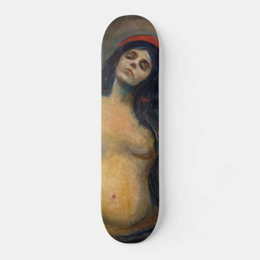 Edvard Munch - Madonna Persoonlijk Skateboard (Voorkant)