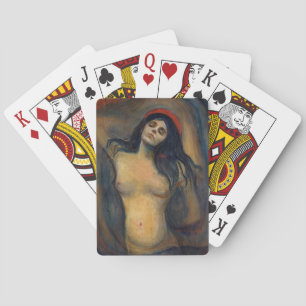 Edvard Munch - Madonna Pokerkaarten