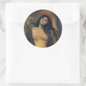 Edvard Munch - Madonna Ronde Sticker (Tas)