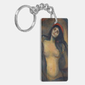 Edvard Munch - Madonna Sleutelhanger (Voorkant Links)