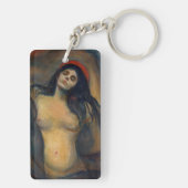 Edvard Munch - Madonna Sleutelhanger (achterkant)
