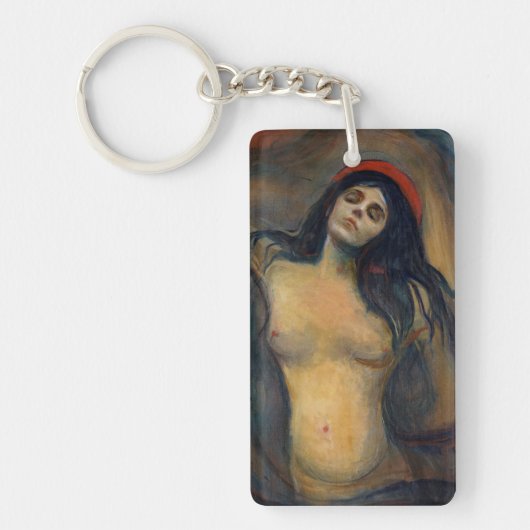 Edvard Munch - Madonna Sleutelhanger (Voorkant)