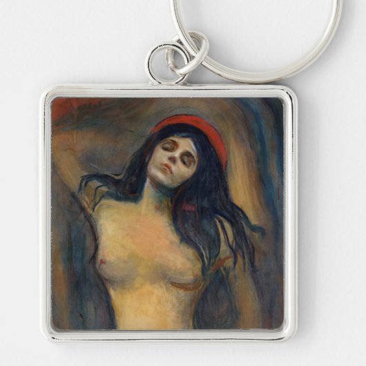 Edvard Munch - Madonna Sleutelhanger (Voorkant)