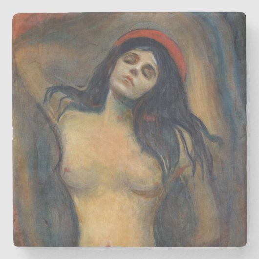 Edvard Munch - Madonna Stenen Onderzetter (Voorkant)