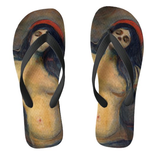 Edvard Munch - Madonna Teenslippers (Voetbed)