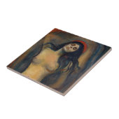 Edvard Munch - Madonna Tegeltje (Zijkant)