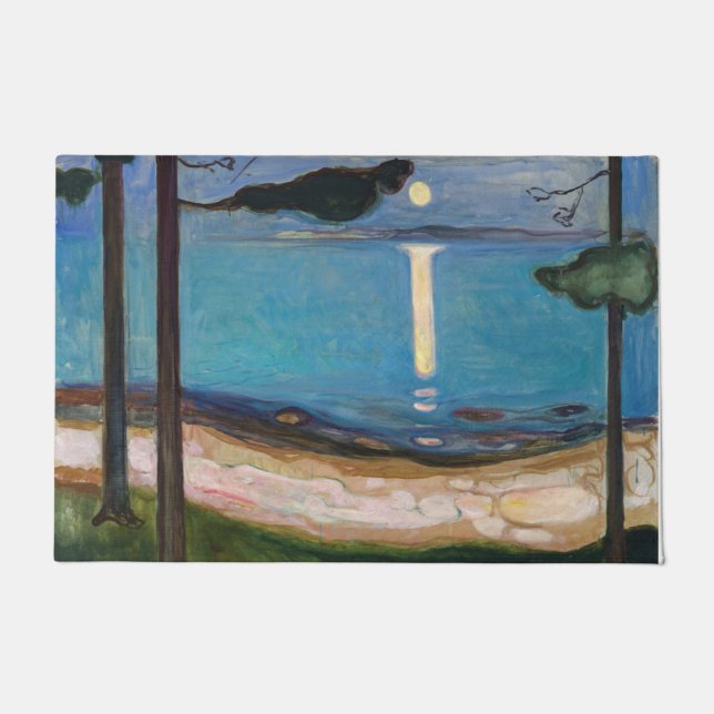 Edvard Munch - Maneschijn Deurmat (Voorkant)