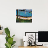 Edvard Munch - Maneschijn Poster (Thuiskantoor)