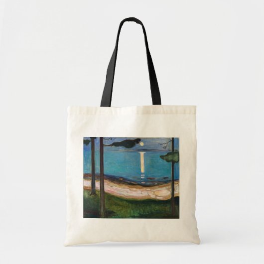 Edvard Munch - Maneschijn Tote Bag (Voorkant)