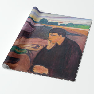 Edvard Munch - Melancholy 1894 Cadeaupapier