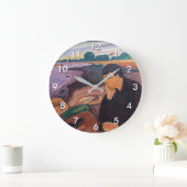 Edvard Munch - Melancholy 1894 Grote Klok (Huis)