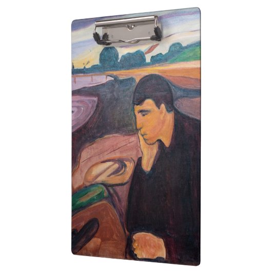 Edvard Munch - Melancholy 1894 Klembord (Links)