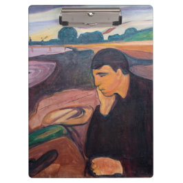 Edvard Munch - Melancholy 1894 Klembord
