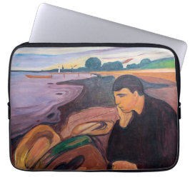 Edvard Munch - Melancholy 1894 Laptop Sleeve