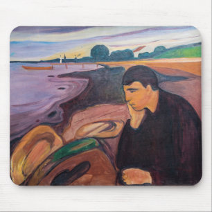 Edvard Munch - Melancholy 1894 Muismat