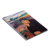 Edvard Munch - Melancholy 1894 Notitieboek (Rechterzijde)