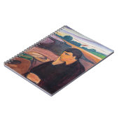 Edvard Munch - Melancholy 1894 Notitieboek (Linkerzijde)
