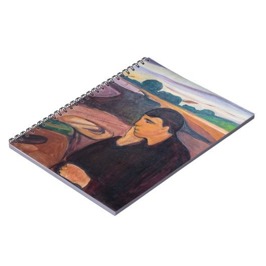 Edvard Munch - Melancholy 1894 Notitieboek (Linkerzijde)