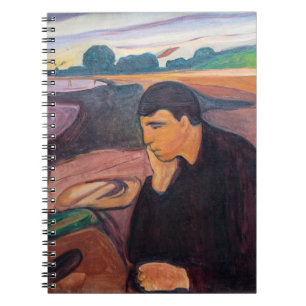 Edvard Munch - Melancholy 1894 Notitieboek