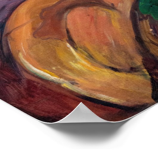 Edvard Munch - Melancholy 1894 Poster (Hoek)