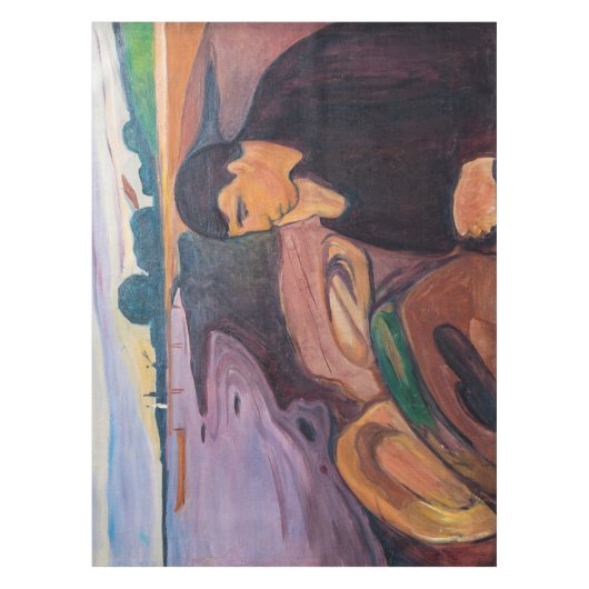 Edvard Munch - Melancholy 1894 Tafelkleed (Voorkant)