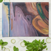 Edvard Munch - Melancholy 1894 Theedoek (Gevouwen)