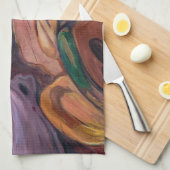 Edvard Munch - Melancholy 1894 Theedoek (Quarter Fold)