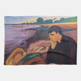 Edvard Munch - Melancholy 1894 Theedoek