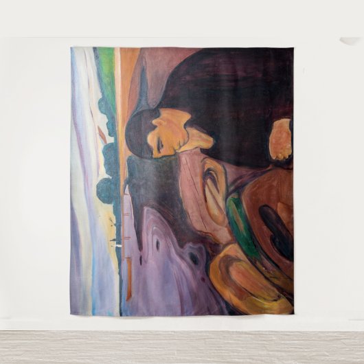 Edvard Munch - Melancholy 1894 Wandkleed (Voorkant)