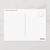 Edvard Munch - Melancholy Briefkaart (Achterkant)