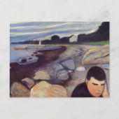 Edvard Munch - Melancholy Briefkaart (Voorkant)