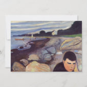 Edvard Munch - Melancholy Kaart (Voorkant)