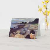 Edvard Munch - Melancholy Kaart (Gele Bloem)