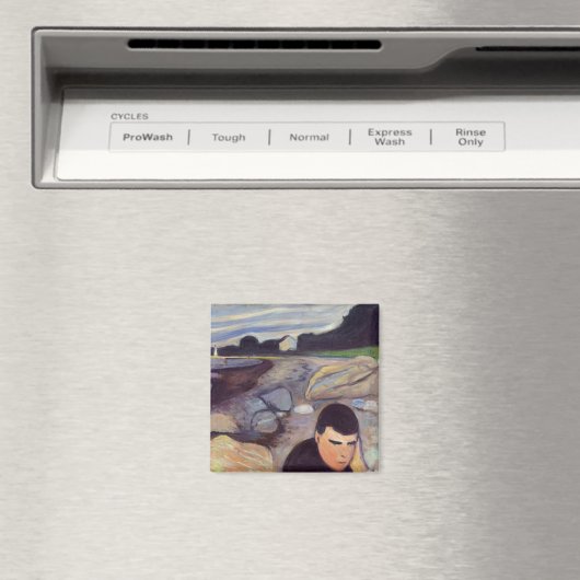 Edvard Munch - Melancholy Magneet (Insitu (Vaatwasser))