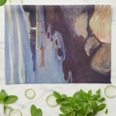 Edvard Munch - Melancholy Theedoek (Gevouwen)