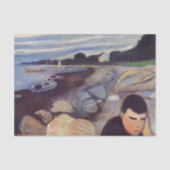 Edvard Munch - Melancholy Tissuepapier (Voorkant)