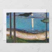Edvard Munch - Moonlight Bedankkaart (Voorkant)