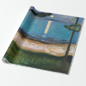 Edvard Munch - Moonlight Cadeaupapier (Uitgerold)
