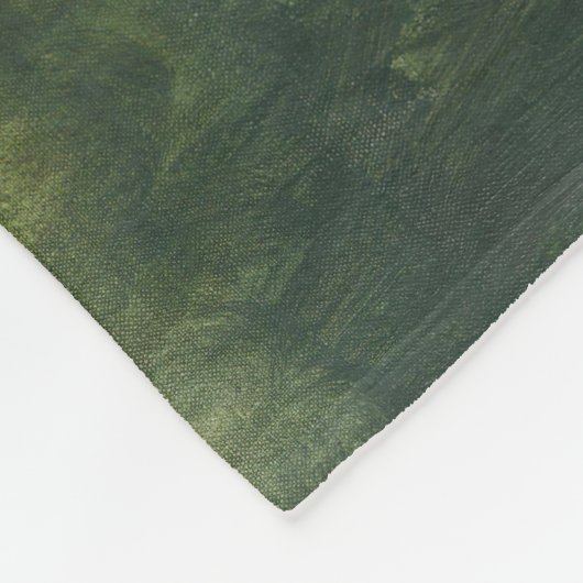 Edvard Munch - Moonlight Fleece Deken (Hoek)