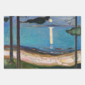 Edvard Munch - Moonlight Inpakpapier Vel (Voorkant 3)