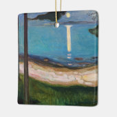 Edvard Munch - Moonlight Keramisch Ornament (Links)