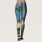 Edvard Munch - Moonlight Leggings (Achterkant)