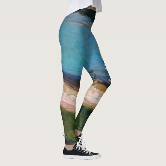 Edvard Munch - Moonlight Leggings (Rechts)