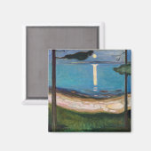 Edvard Munch - Moonlight Magneet (Voorkant / Achterkant)