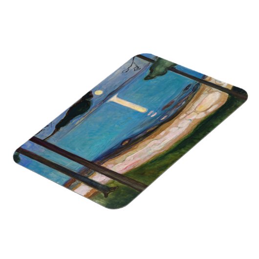 Edvard Munch - Moonlight Magneet (Linkerzijde)