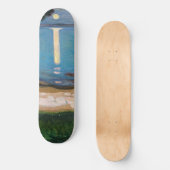 Edvard Munch - Moonlight Persoonlijk Skateboard (Voorkant)